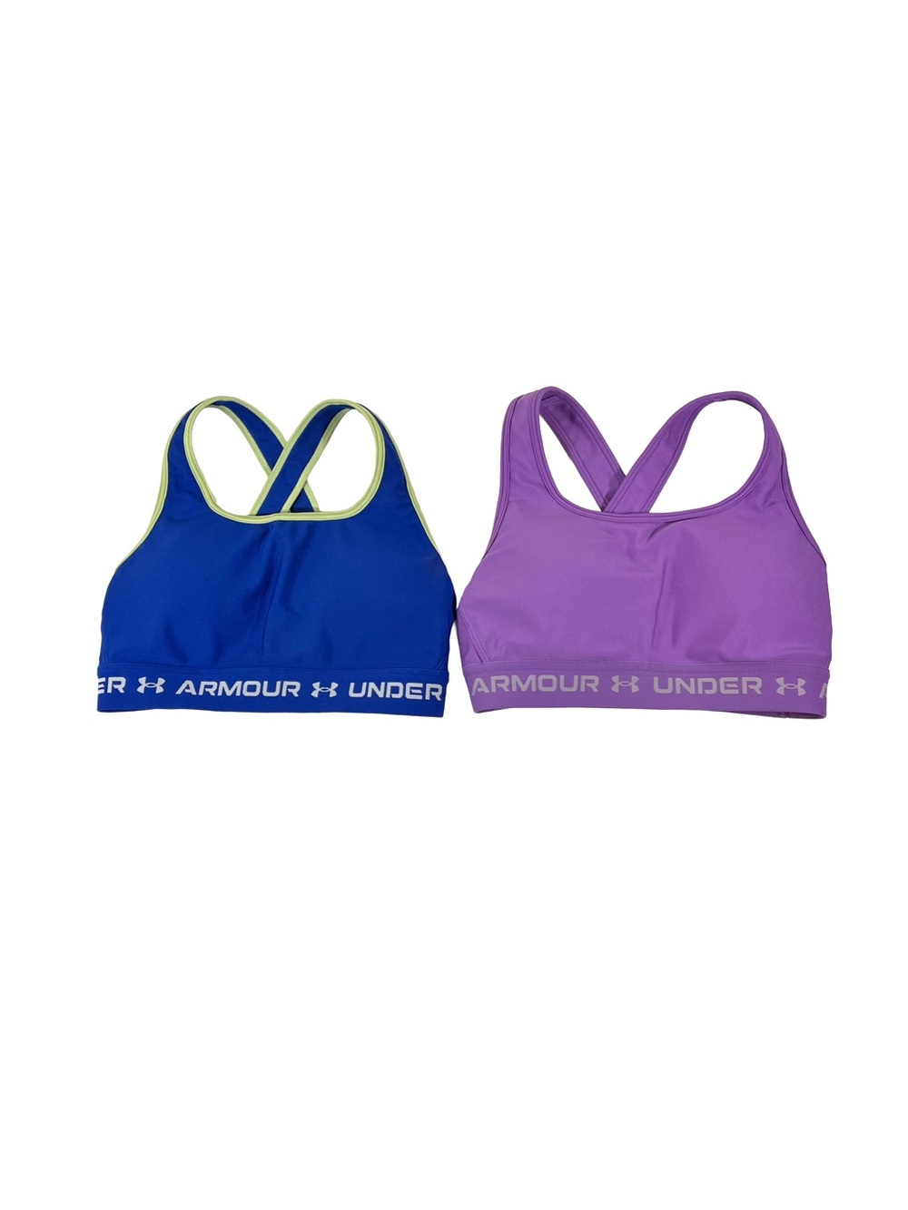 Under Armour Women's Mid Crossback Medium-Support Sports Bras, size Small